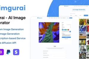 Imgurai (v1.7) AI Image Generator (SAAS)