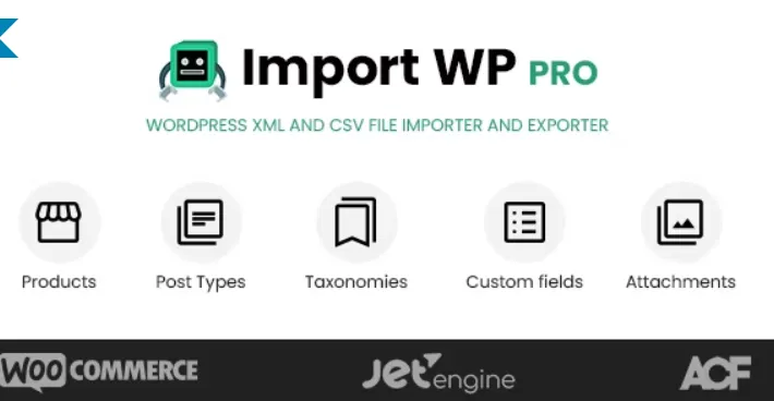 ImportWP Pro (v2.6.1) WordPress XML & CSV Importer