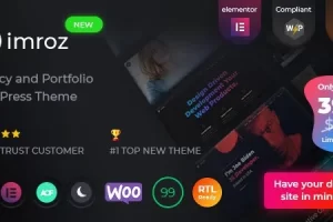 Imroz (v1.6.2) Agency & Portfolio Theme