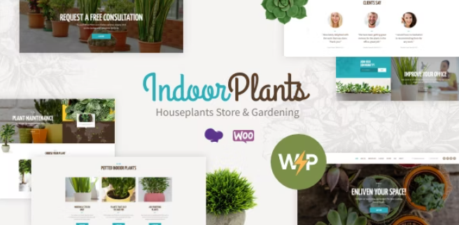 Indoor Plants (v1.2.6) Houseplants store & Gardening WordPress Theme