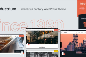 Industrium | 工业和工厂 WordPress 主题 1.5.3