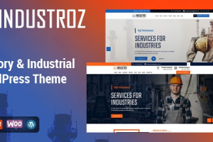 Industroz 5.3 工厂和工业 WordPress 主题