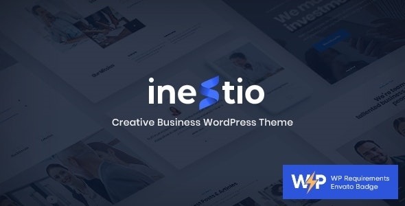 Inestio v2.0.0 Business & Creative WordPress Theme [NFIX]