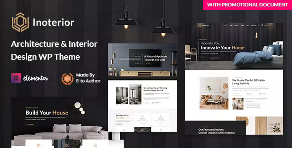 Inoterior v4.5 – Architecture & Interior Designer WordPress Theme