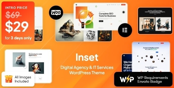 Inset (v1.12.0) Digital Agency & IT Services WordPress Theme