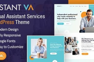 Instant VA v1.0 Virtual Assistant WordPress Theme