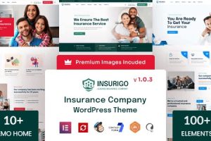 Insurigo (v1.1.4) Insurance WordPress Theme