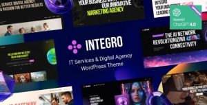 Integro 1.5 IT Services & Digital Agency WordPress Theme