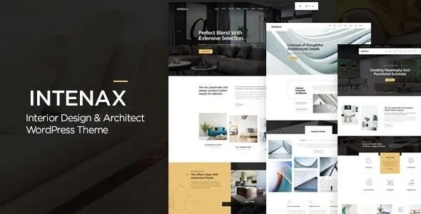 Intenax (v1.7) Architecture WordPress Theme