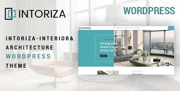 Intoriza v1.0.7 Interior Architecture WordPress Theme