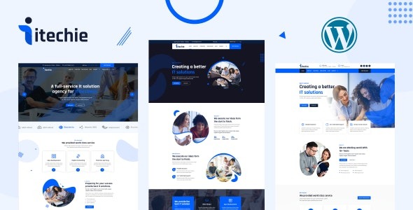 Itechie v.1.0.5 IT Solutions and Services WordPress Theme