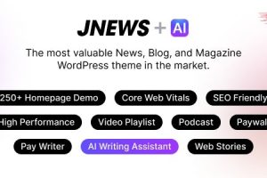JNews v11.6.8 (Activated) WordPress Newspaper Magazine Blog AMP Theme