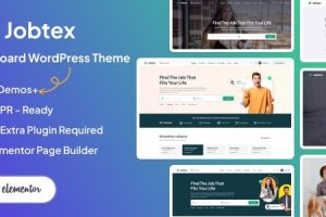 Jobtex (v1.2.18) Job Board WordPress Theme