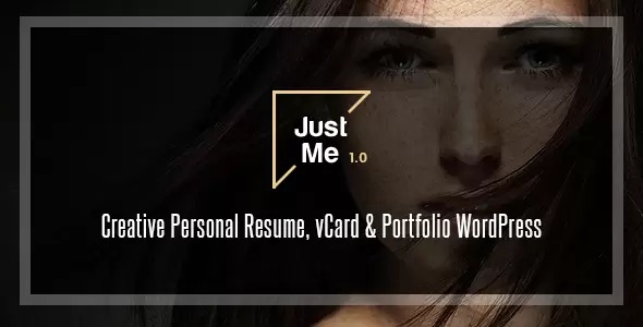 Just Me v1.0 Creative Portfolio WordPress Theme