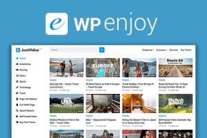 JustVideo Pro (v1.1.0) WPEnjoy Theme