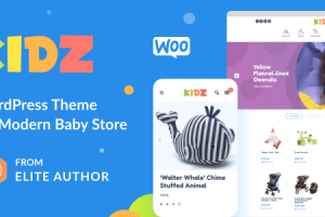 KIDZ (v5.21) Baby Shop & Kids Store WordPress WooCommerce Theme