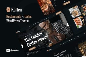 Kaffen (v1.2.5) Restaurant WordPress Theme