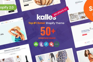 Kalles (v4.3.7) Clean, Versatile, Responsive Shopify Theme – RTL support [Activated]