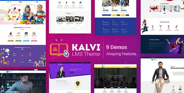 Kalvi v3.7 LMS Education WordPress Theme