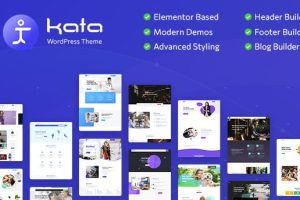 Kata v1.5.2 Elementor WordPress Theme [Activated]
