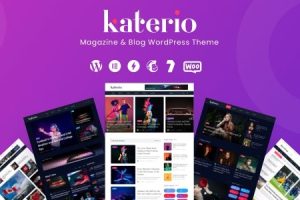 Katerio (v1.5.1) Magazine & Blog WordPress Theme