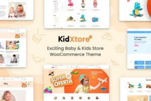 KidXtore (v2.4.4) Baby Shop and Kids Store WooCommerce Theme