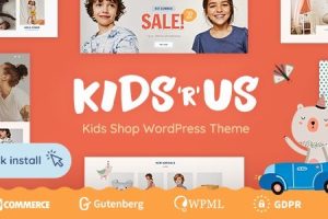Kids R Us v1.1.8 Toy Store and Kids Clothes Shop Theme
