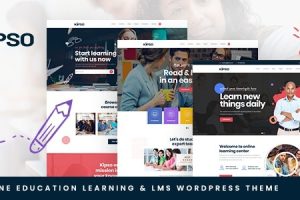 Kipso v1.3.4 Education LMS WordPress Theme