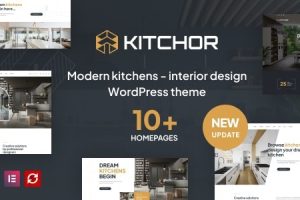Kitchor (v1.4.1) Interior Design WordPress Theme