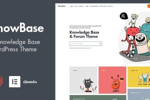 KnowBase v2.0.0 A Helpdesk & bbPress WordPress Theme