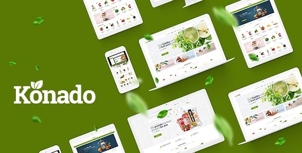 Konado (v1.1.2) Organic Theme for WooCommerce