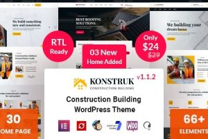 Konstruk (v1.2.5) Construction WordPress Theme