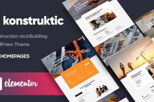 Konstruktic (v1.2.1) Construction & Building WordPress Theme