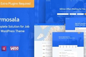 Kormosala (v1.0.56) Job Board WordPress Theme