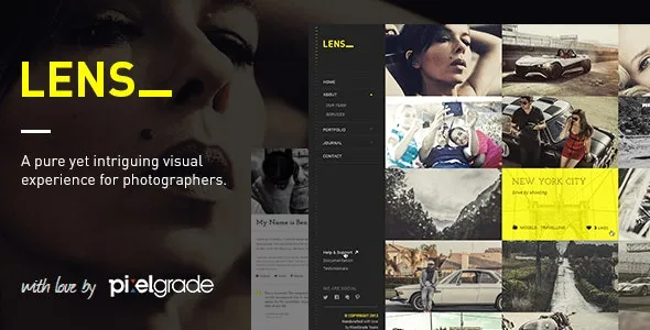 LENS v2.6.3 – An Enjoyable Photography WordPress Theme