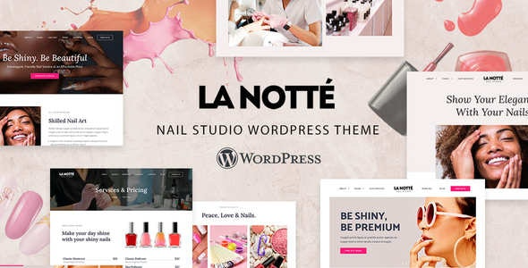 LaNotte v1.0 – Nail Salon WordPress Theme