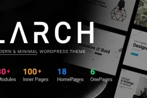 Larch 2.4 - 响应式极简多用途 WordPress 主题