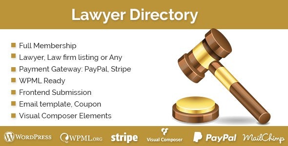 Lawyer Directory WordPress Plugin v.1.3.1
