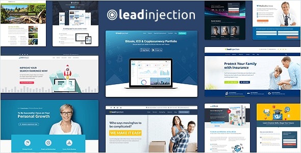 Leadinjection v.2.3.14 Landing Page Theme
