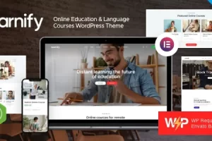 Learnify (v1.13.0) Online Education Courses WordPress Theme