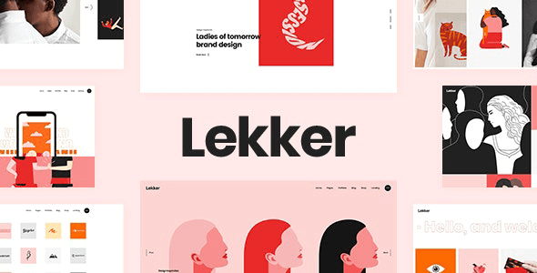 [Activated] Lekker v1.8.0 – Portfolio WordPress Theme