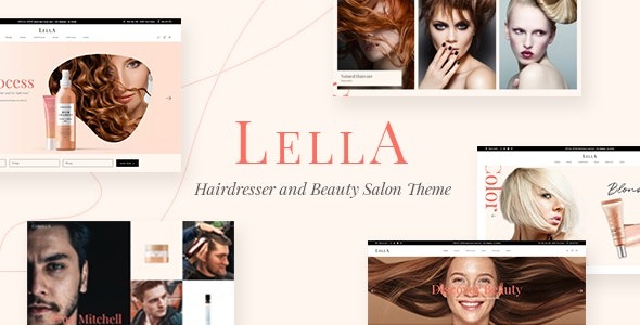 Lella v1.2 Hairdresser and Beauty Salon Theme