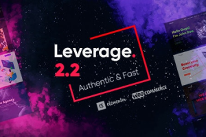 Leverage (v2.2.9) Creative Agency & Portfolio WordPress Theme