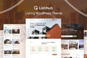 Listihub v1.0.6 Listing WordPress Theme