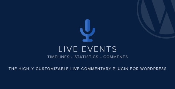 Live Events WordPress Plugin v1.34 #