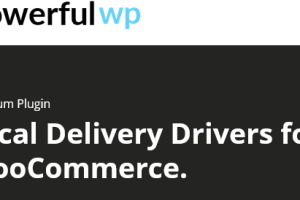 1.9.5 Local Delivery Drivers for WooCommerce Premium