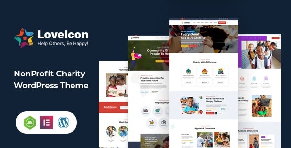 Loveicon (v2.4) Nonprofit Charity Theme [NFIX]