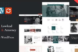 Lowlead – 律师和律师 WordPress 主题 1.0.6