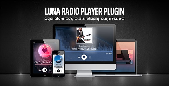 Luna Web Radio Player Plugin (v6.22.09.23)