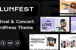 Lunfest (v1.0.14) Festival & Concert WordPress Theme [Activated]